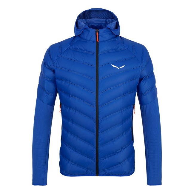 Férfi Salewa AGNER HYBRID Pehelykabát Sötétkék | 1294-CVETM