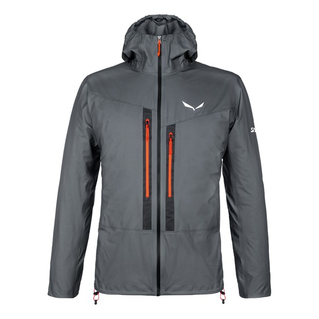 Férfi Salewa Lagorai GORE-TEX® Active Hardshell Kabát Szürke | 9216-KTQNH