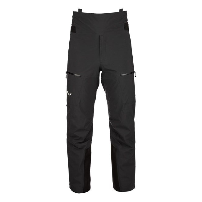 Férfi Salewa Ortles 4 GORE-TEX® Pro Hardshell Nadrág Fekete | 1465-ETQYM