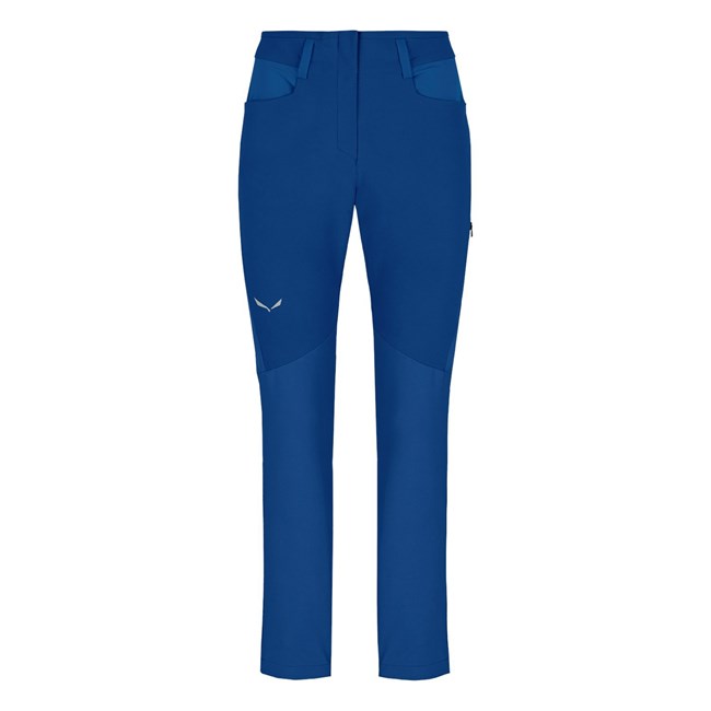 Női Salewa Agner Durastretch Softshell Nadrág Kék | 1236-CTQAJ