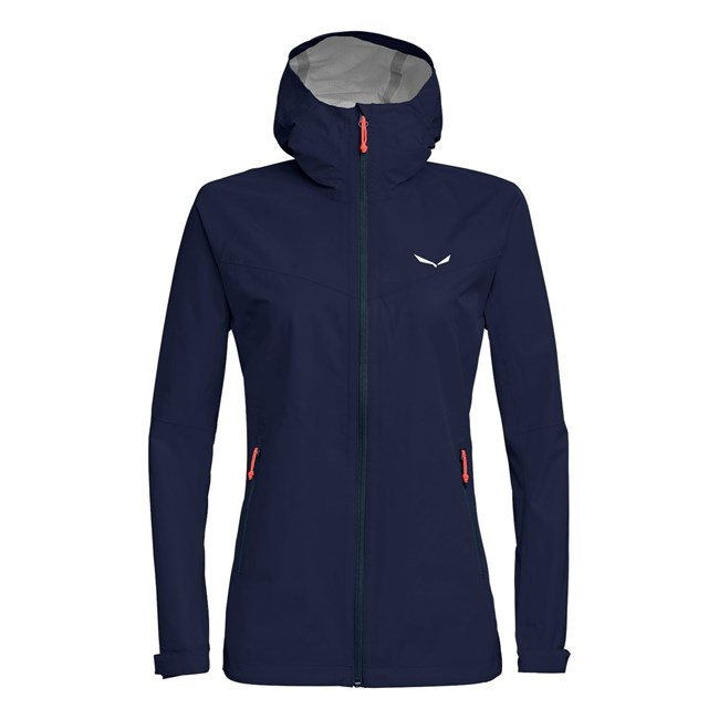 Női Salewa Puez Aqua Powertex Pehelykabát Sötétkék | 9620-LBWKZ