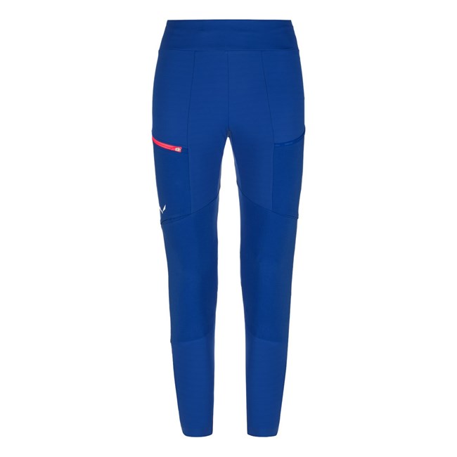 Női Salewa Puez Dry Responsive Cargo Tights Softshell Nadrág Kék | 3724-OCKBE
